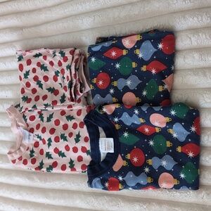Two Pairs Hanna Andersson Holiday Pajamas